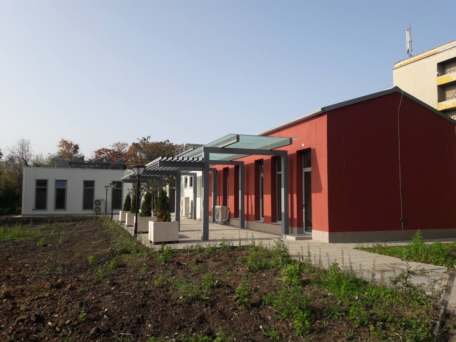 Новата сграда на НИ лаборатория към ЦВП УНИТе на Шуменския университет