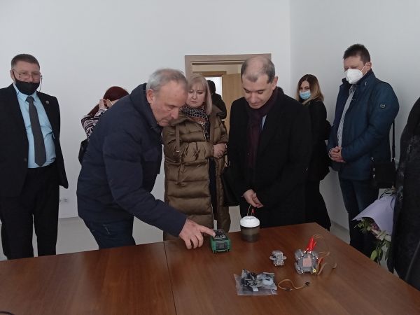 Откриване на новите лаборатории по проекта УНИТе в Университета "Проф. д-р Асен Златаров" - Бургас